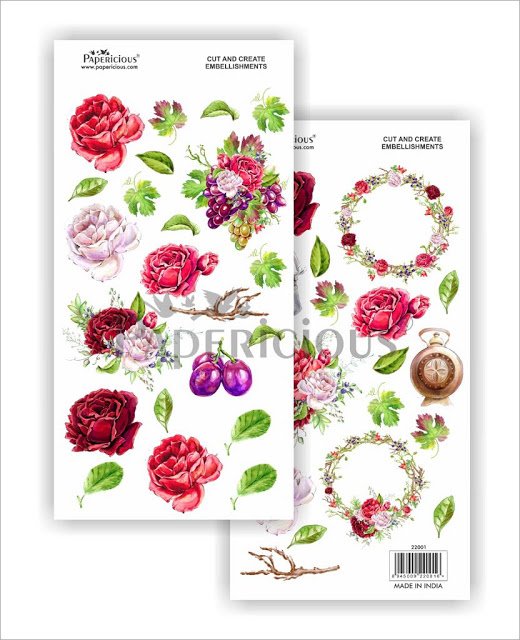 Blooms N Berries – Cut & Create Embellishments