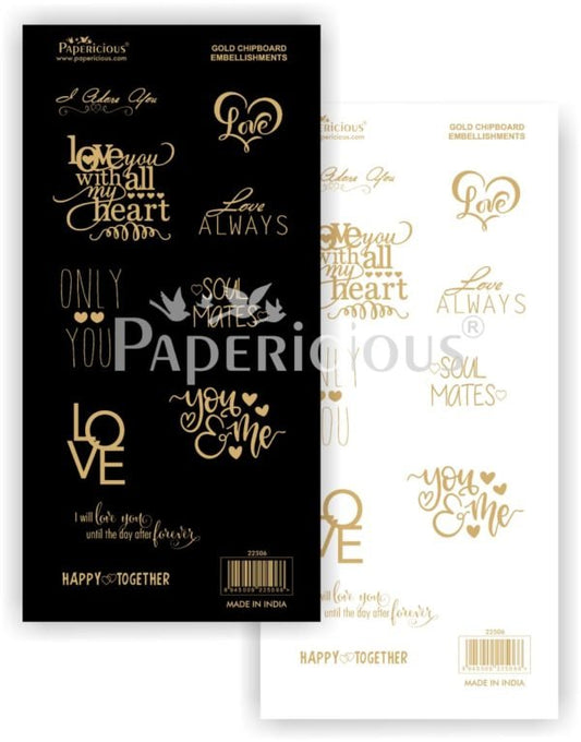 Happy Together – Die-Cut Embellishment