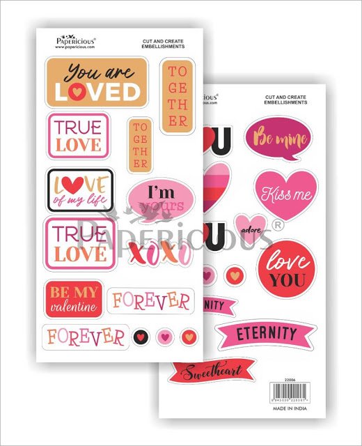 Love Actually – Cut & Create Embellishments