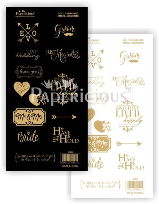 Our Wedding – Die-Cut Embellishment
